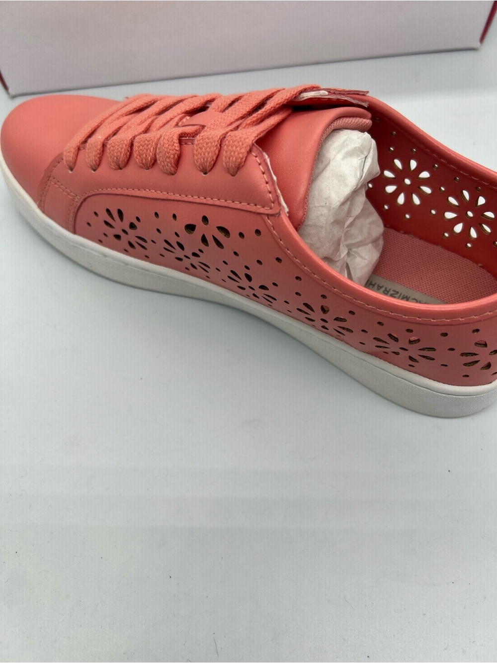 Isaac Mizrahi Women’s Coral Lace-Up Casual Sneakers - Picture 5 of 6